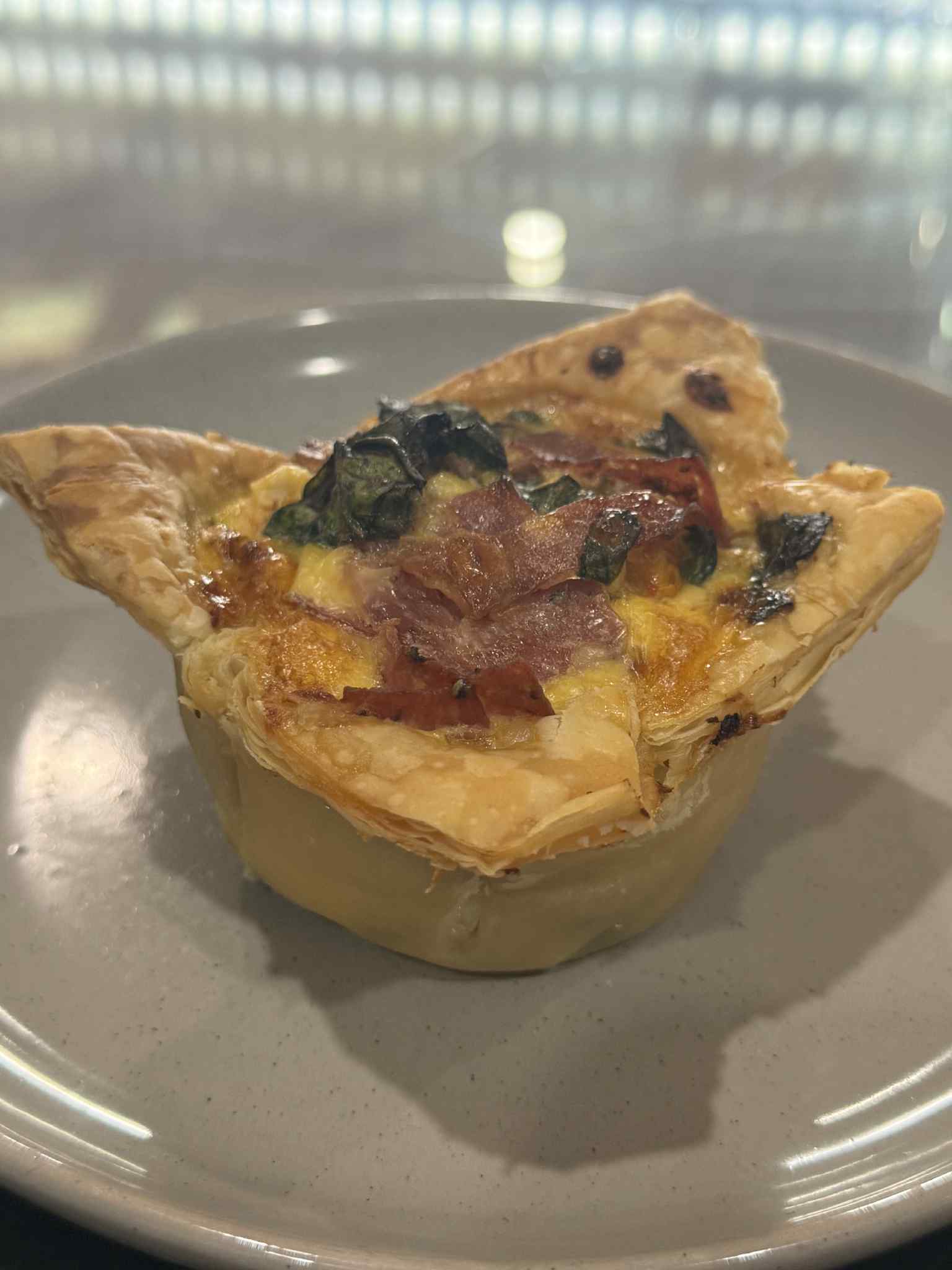 Homemade salami mini quiches from The Social Cafe in Emerald QLD 4720 – perfect for catering and parties.