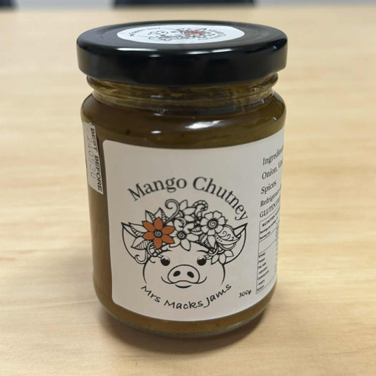 300g Mango Chutney - Mrs Macks Jams
