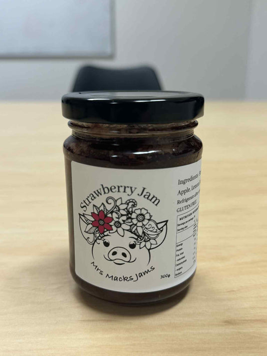 300g Strawberry Jam - Mrs Macks Jams