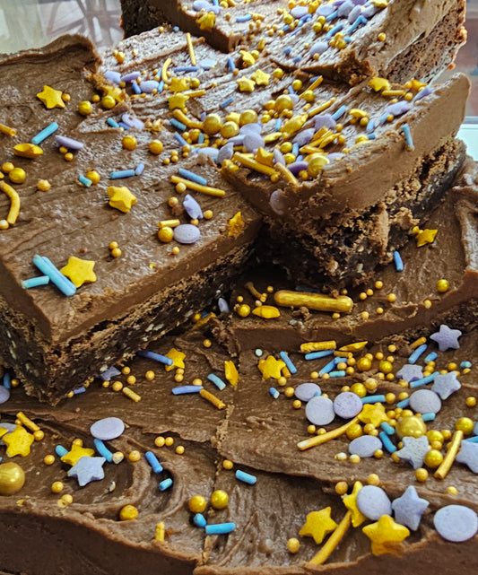 Choc Coconut slice