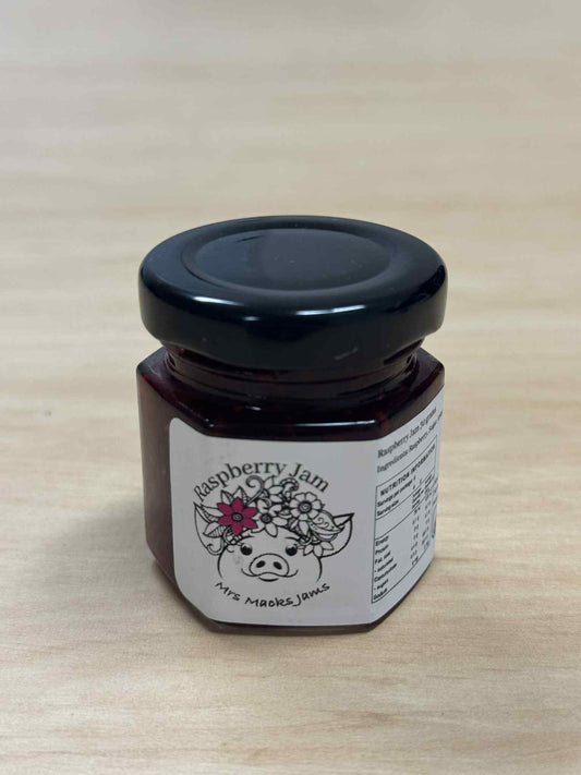 50g Raspberry Jam - Mrs Macks Jams