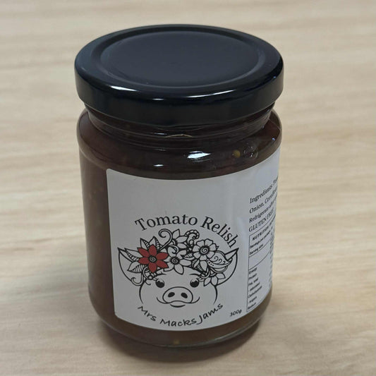 300g Tomato Relish - Mrs Macks Jams