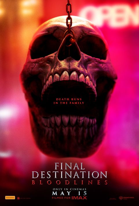 10:00am to 11:50am | Thursday 15/5 | Cinema 1 | Final Destination: Bloodlines (MA15+) [1h50m]