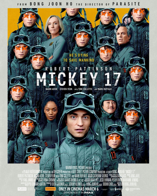 11:10am to 1:28pm | Wednesday 26/3 | Cinema 3 | Mickey 17 (M) [2h17m]