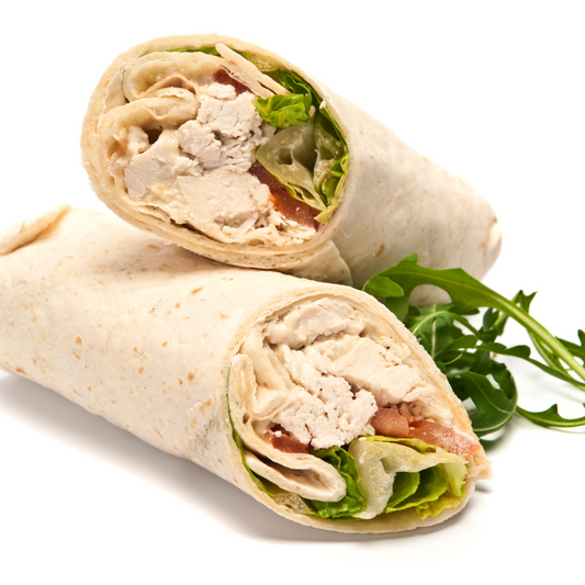 Assortment of Meat & Salad Wraps (minimum of 12 each)