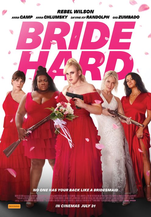 12:45pm to 2:30pm | Saturday 16/8 | Cinema 2 | Bride Hard (M) [1h45m]