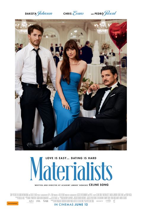 1:00pm to 2:57pm | Thursday 12/6 | Cinema 1 | Materialists (M) [1h57m]