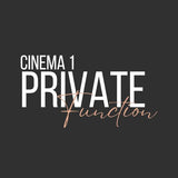 Cinema 1 Hire | Per Hour