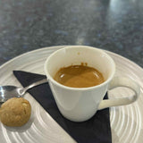 Double shot espresso coffee from The Social Cafe in Emerald QLD 4720 – available for dine-in or takeaway.