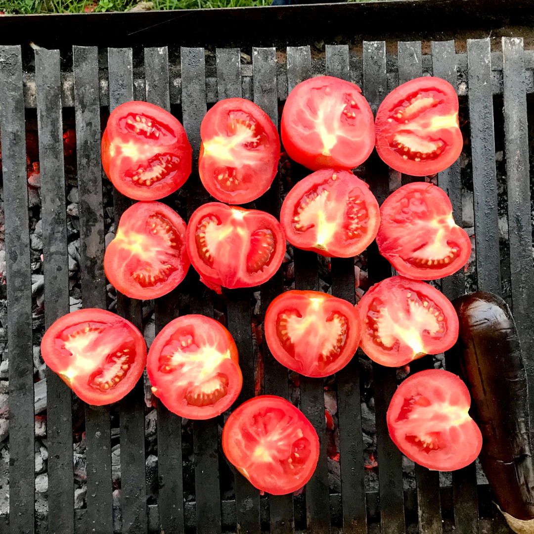 Half grilled tomato add-on from The Social Cafe in Emerald QLD 4720.