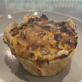 Homemade bacon and cheese mini quiches from The Social Cafe in Emerald QLD 4720 – perfect for catering and parties.