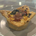 Homemade salami mini quiches from The Social Cafe in Emerald QLD 4720 – perfect for catering and parties.