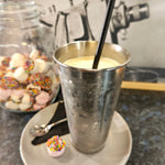 Large milkshake from The Social Cafe in Emerald QLD 4720 – available for takeaway or dine-in.