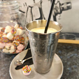 Large milkshake from The Social Cafe in Emerald QLD 4720 – available for takeaway or dine-in.