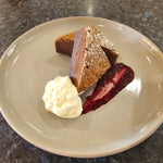 Slice of cake from The Social Cafe in Emerald QLD 4720 – available for takeaway and dine-in.