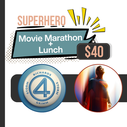 Strike Day Superhero Movie Marathon